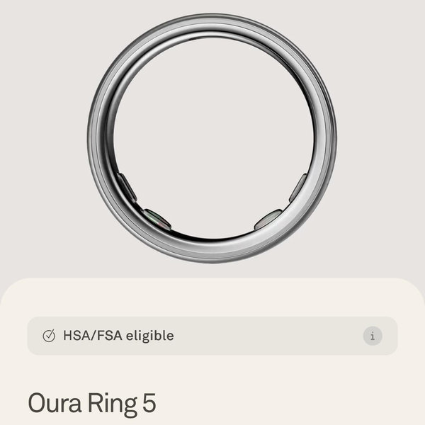 Oura Ring 5 - Silver