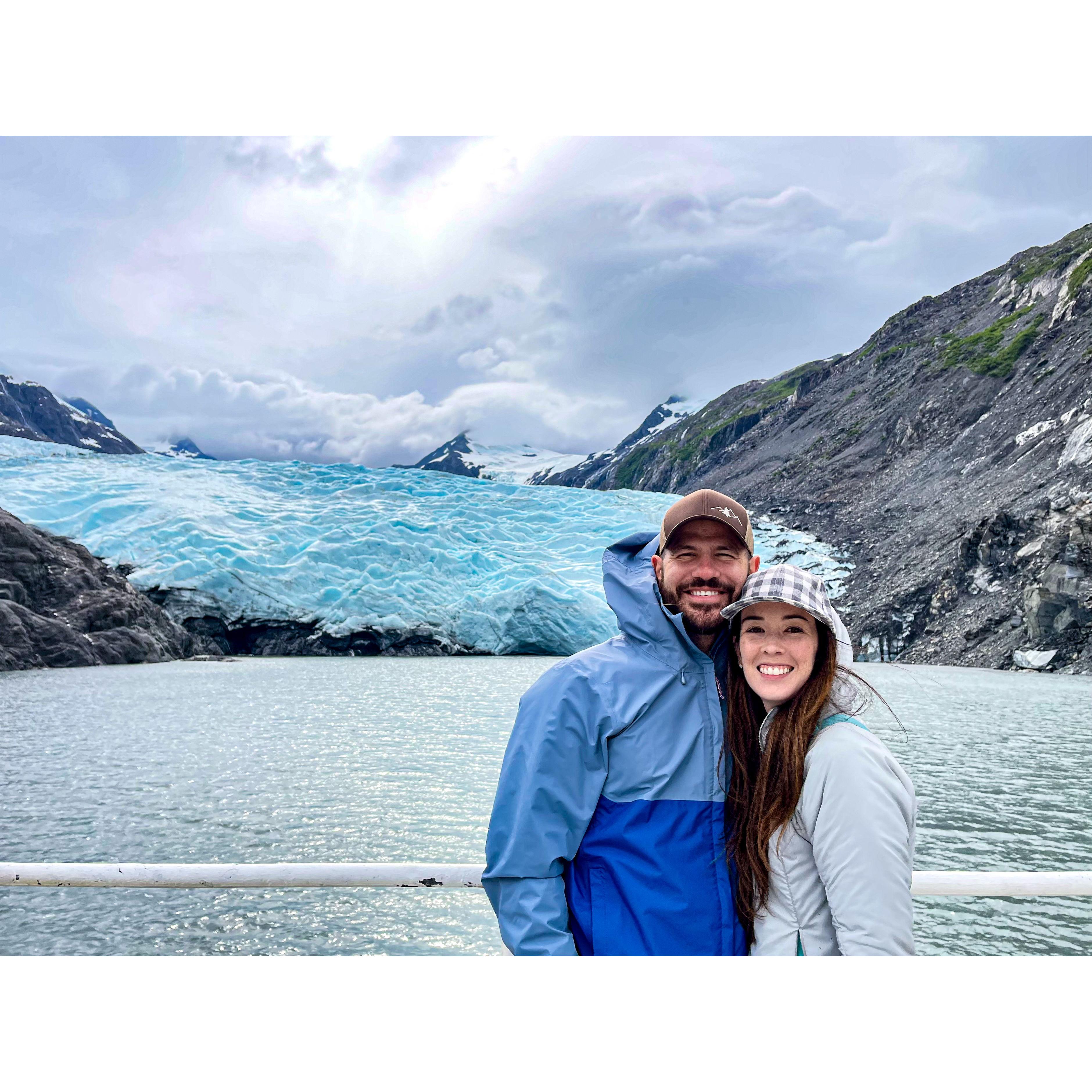 Portage Glacier in Chugach National Forest - Alaska