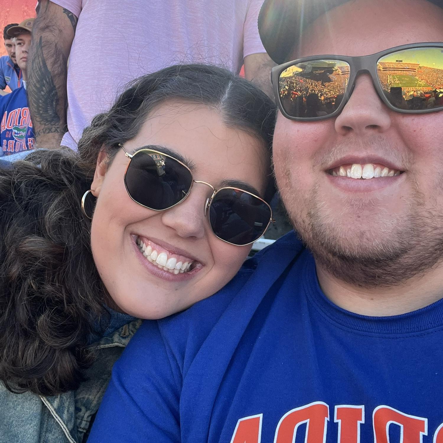Gators showed off for Stone's first time in the Swamp