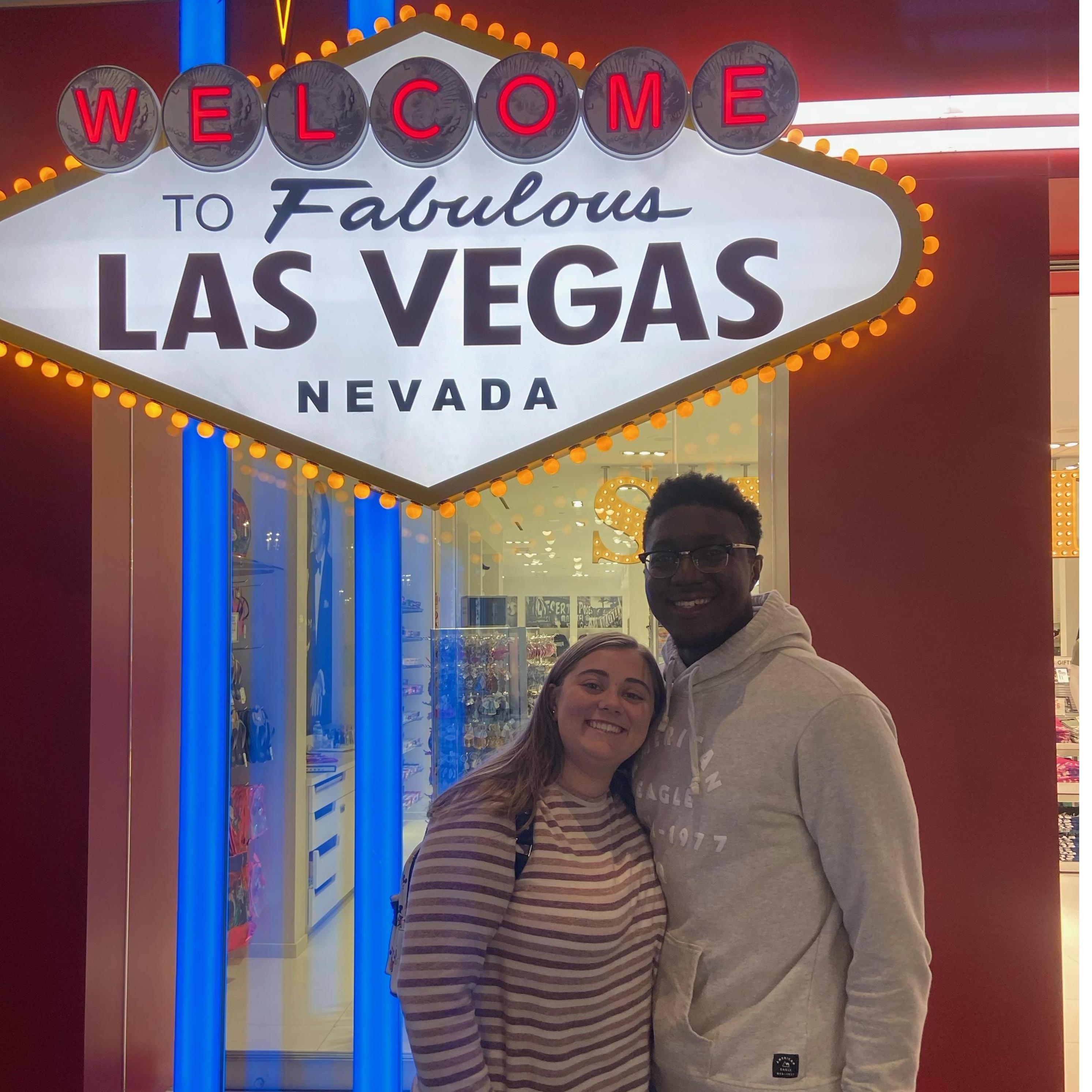 Us in Las Vegas