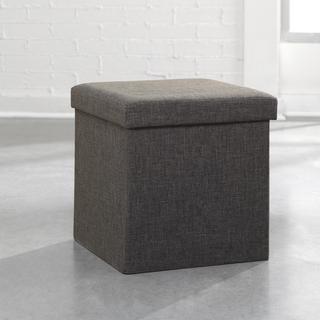 Soft Modern Upholstered Storage Ottoman