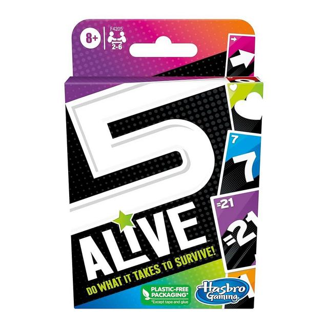 5 Alive Card Game, Fast-Paced Game for Kids and Families, Easy to Learn, Fun Family Game for Ages 8 and Up, Card Game for 2 to 6 Players