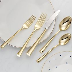 Lenox, Imperial Caviar 5-Piece Flatware Set, Service for 1 | Zola