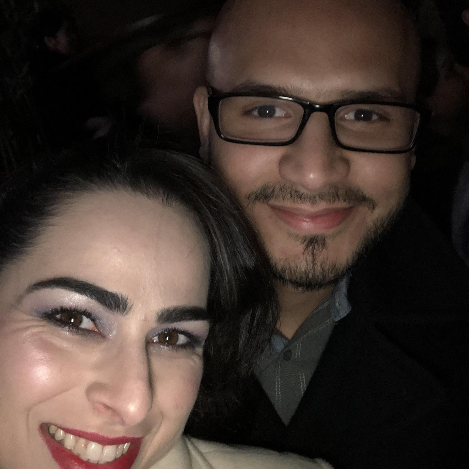 You can't tell, but this is 2018 New Year. Our first of many.