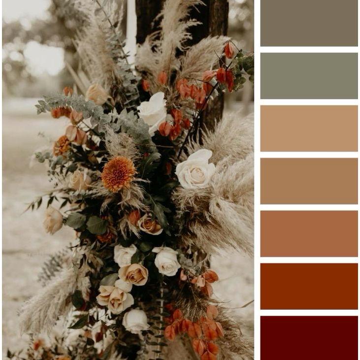 Wedding colors If you would like to coordinate your attire