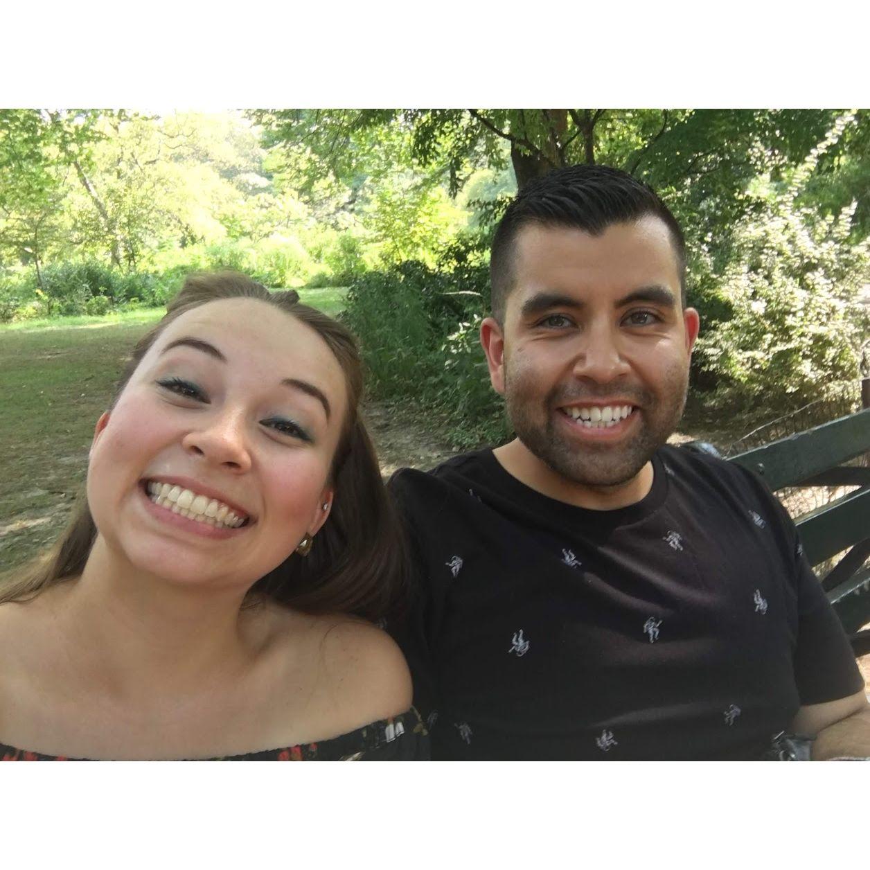 NYC in September 2018. Another great weekend trip! The beginning of our obsession with weekend getaways together.