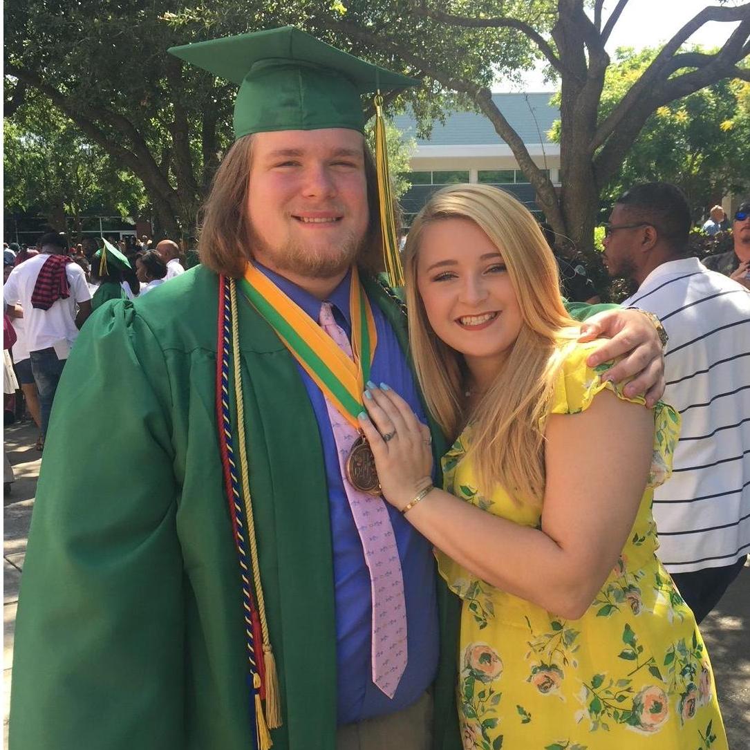 Nick's high school graduation!
