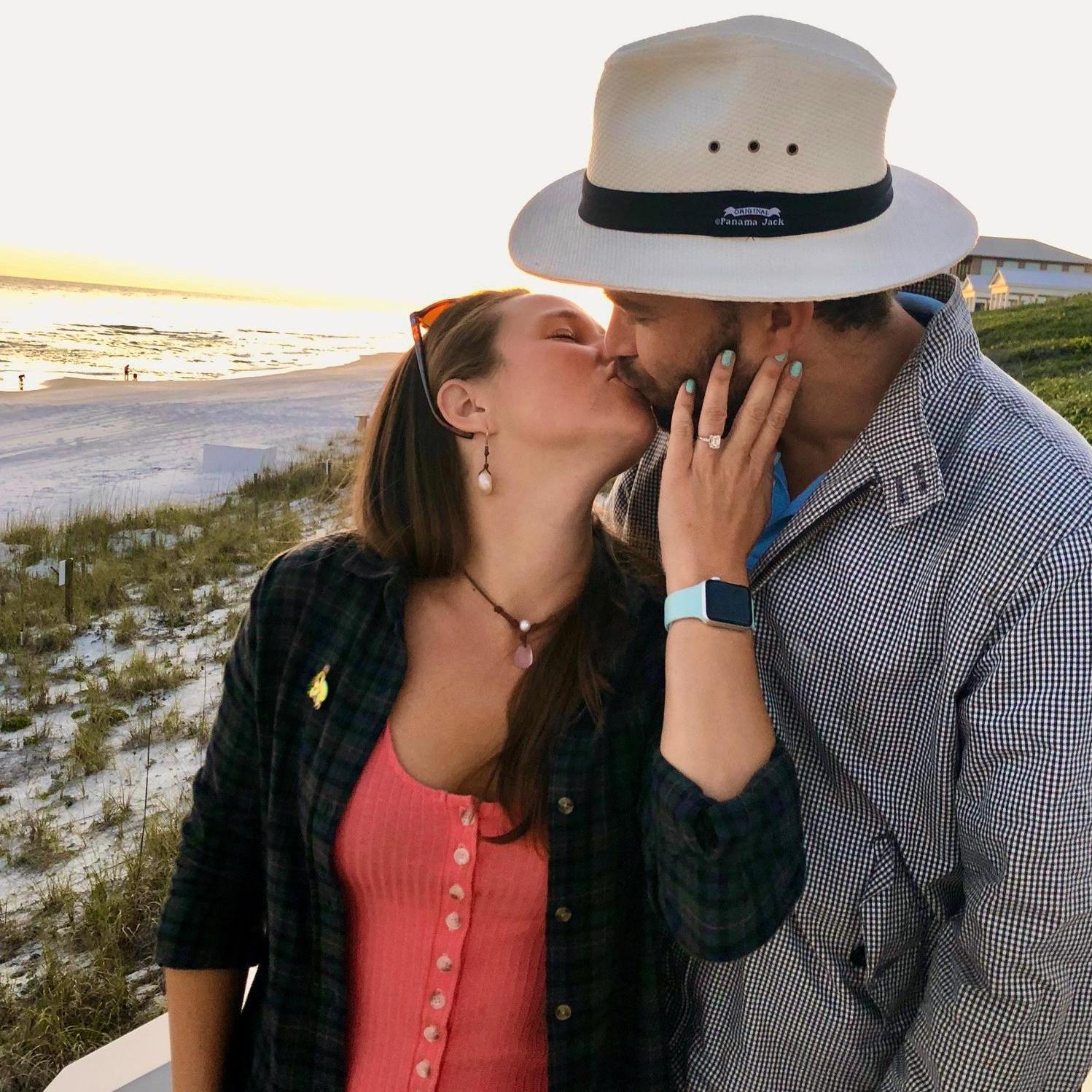 The day after our engagement