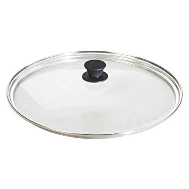 Lodge Tempered Glass Lid (15 Inch) – Fits Lodge 15 Inch Cast Iron Skillets and 14 Inch Cast Iron Woks
