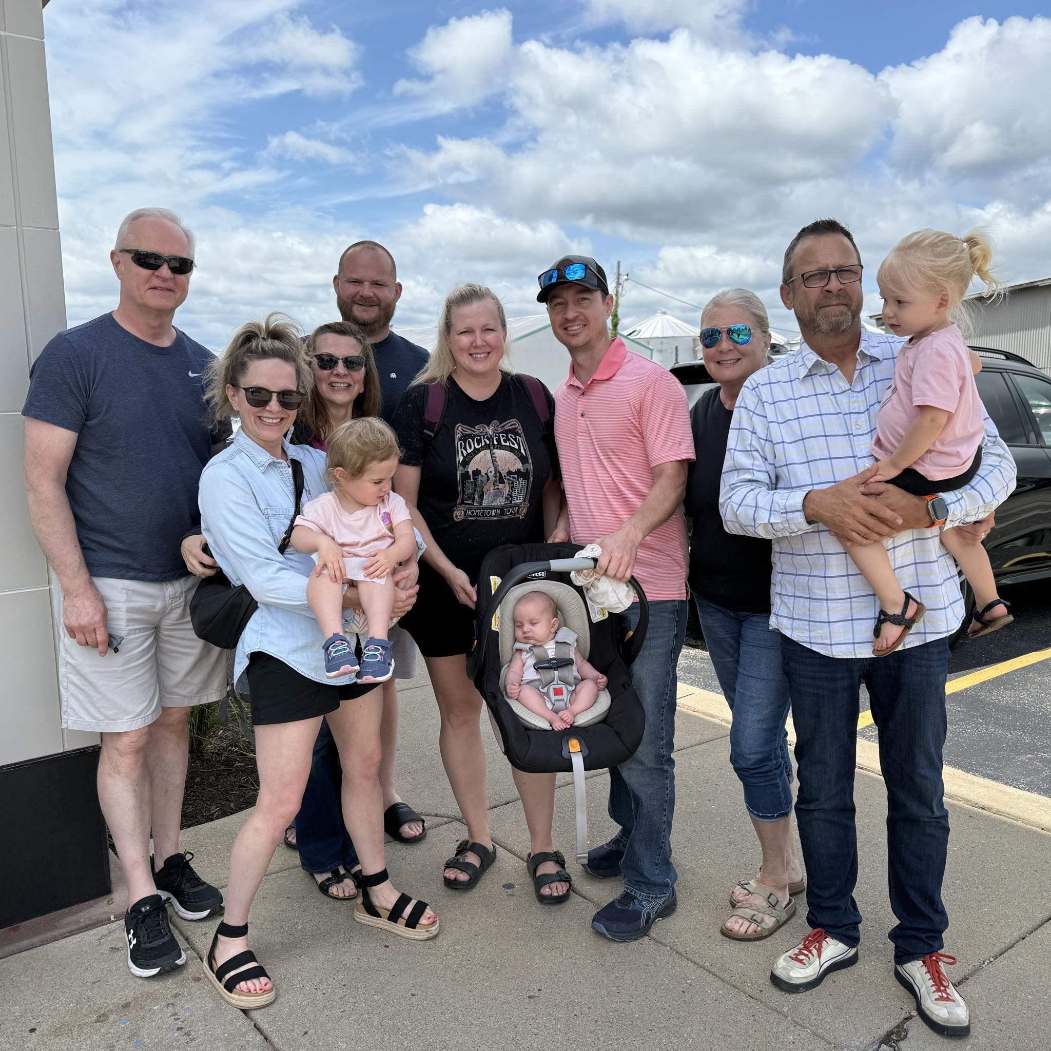 Peoria bound to reunite with the Soehn family & to meet baby Molly