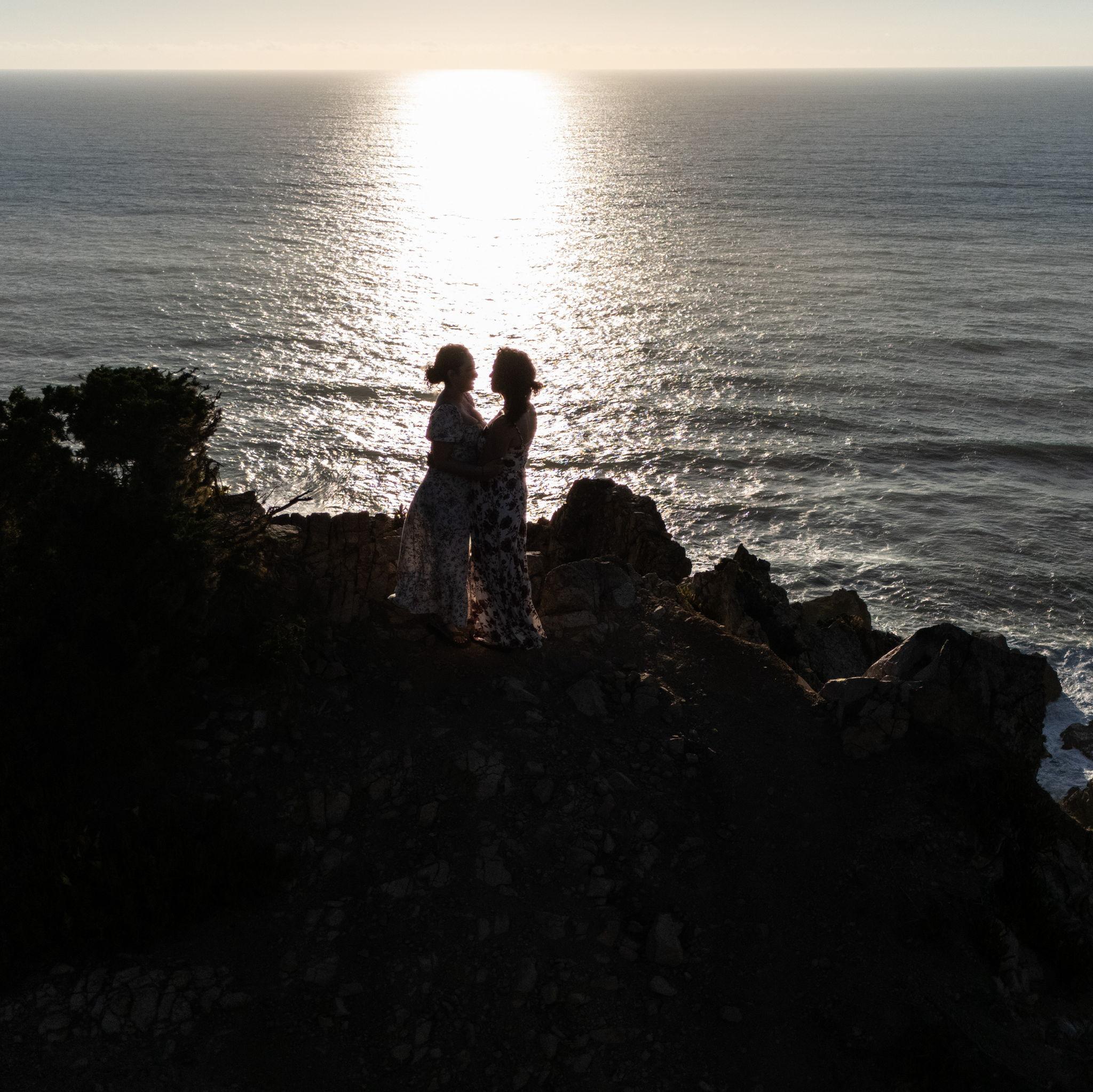 our first moments as fiances