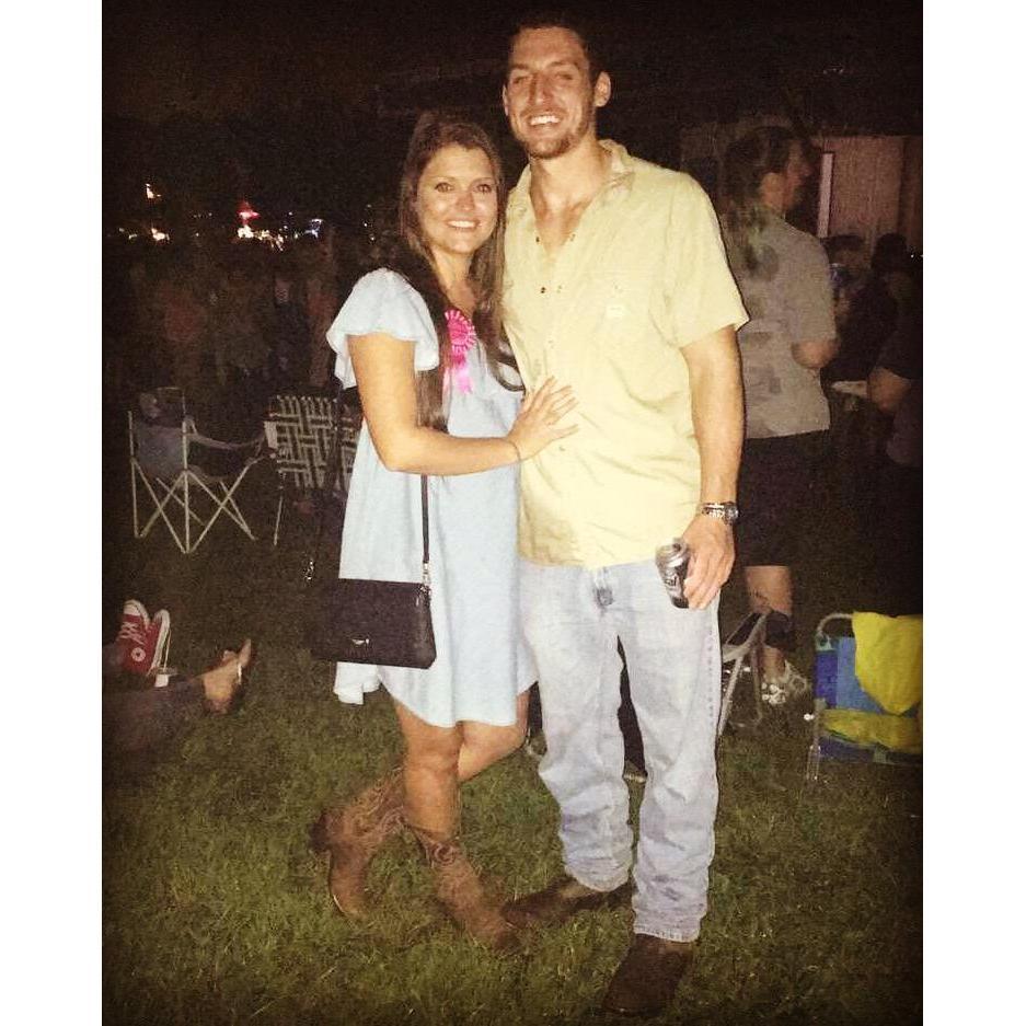 Luke Bryan concert, my birthday present from him!