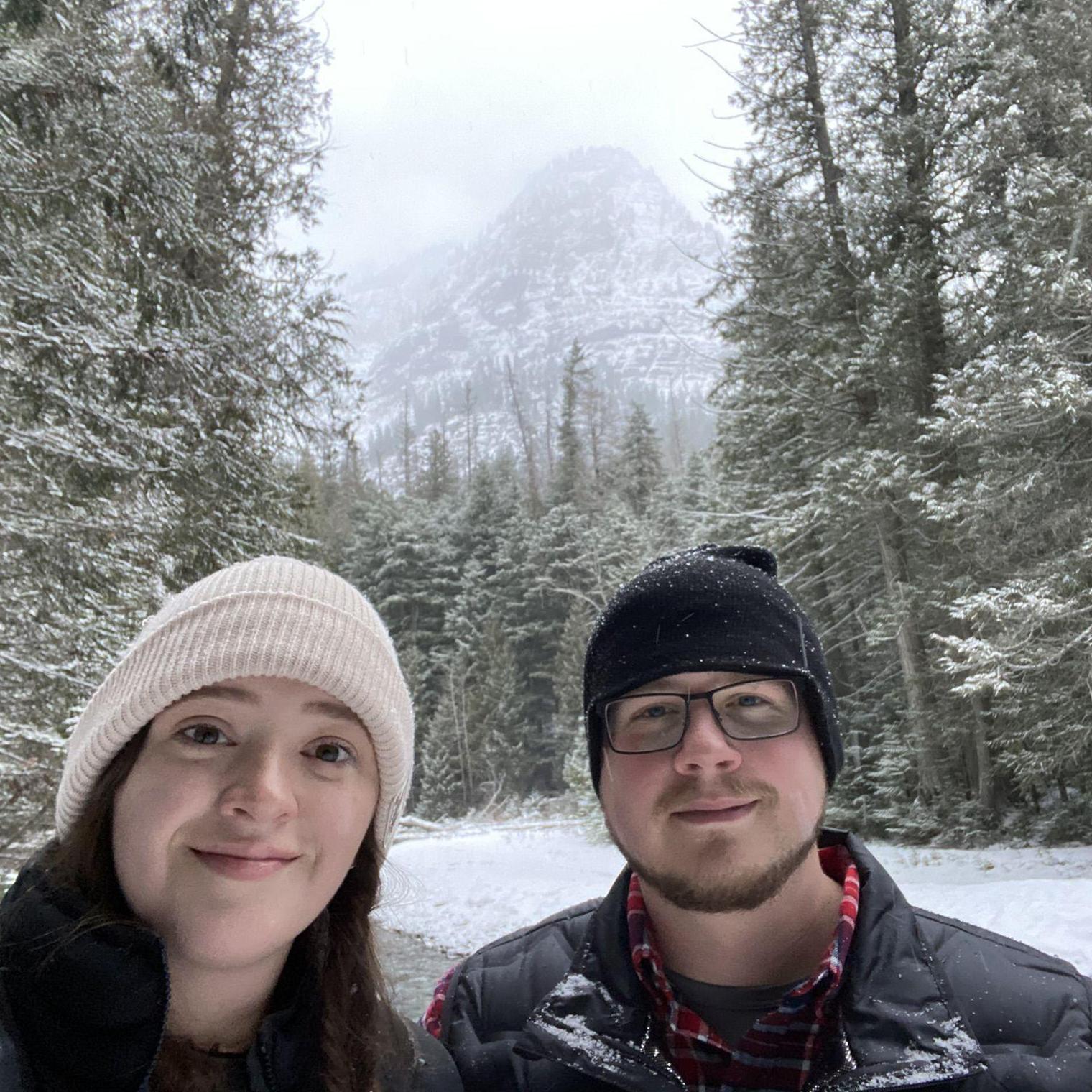 two texans find a real winter in montana (2021)