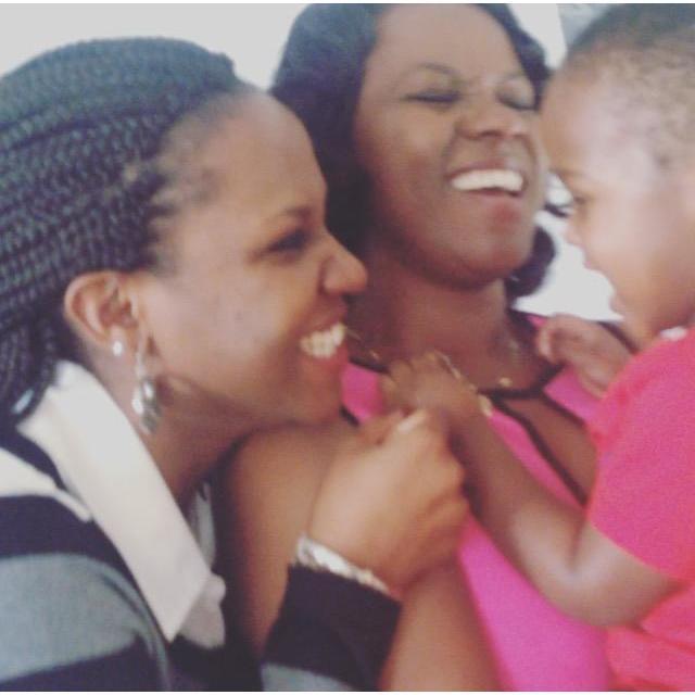 Weekly family get together as Maria, mom, and William sing "Oh Happy Day"