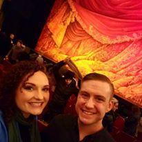 Matt's first professional show: "The Phantom of the Opera!"