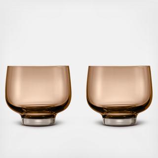 Flow Drinking Glass, Set of 2