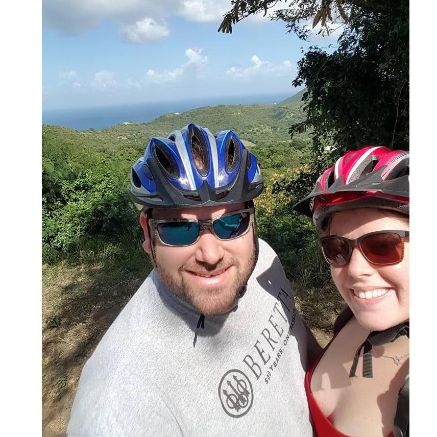 February 2016. ATV tour in St. Croix