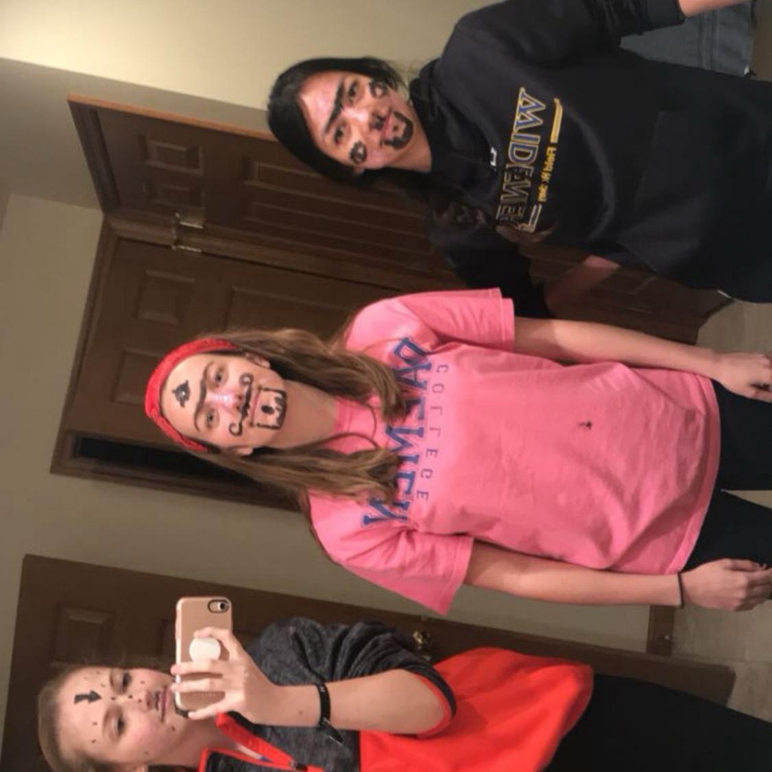 Who knows.... With Brook (Bridesmaid) and Eliza (Maid of Honor)