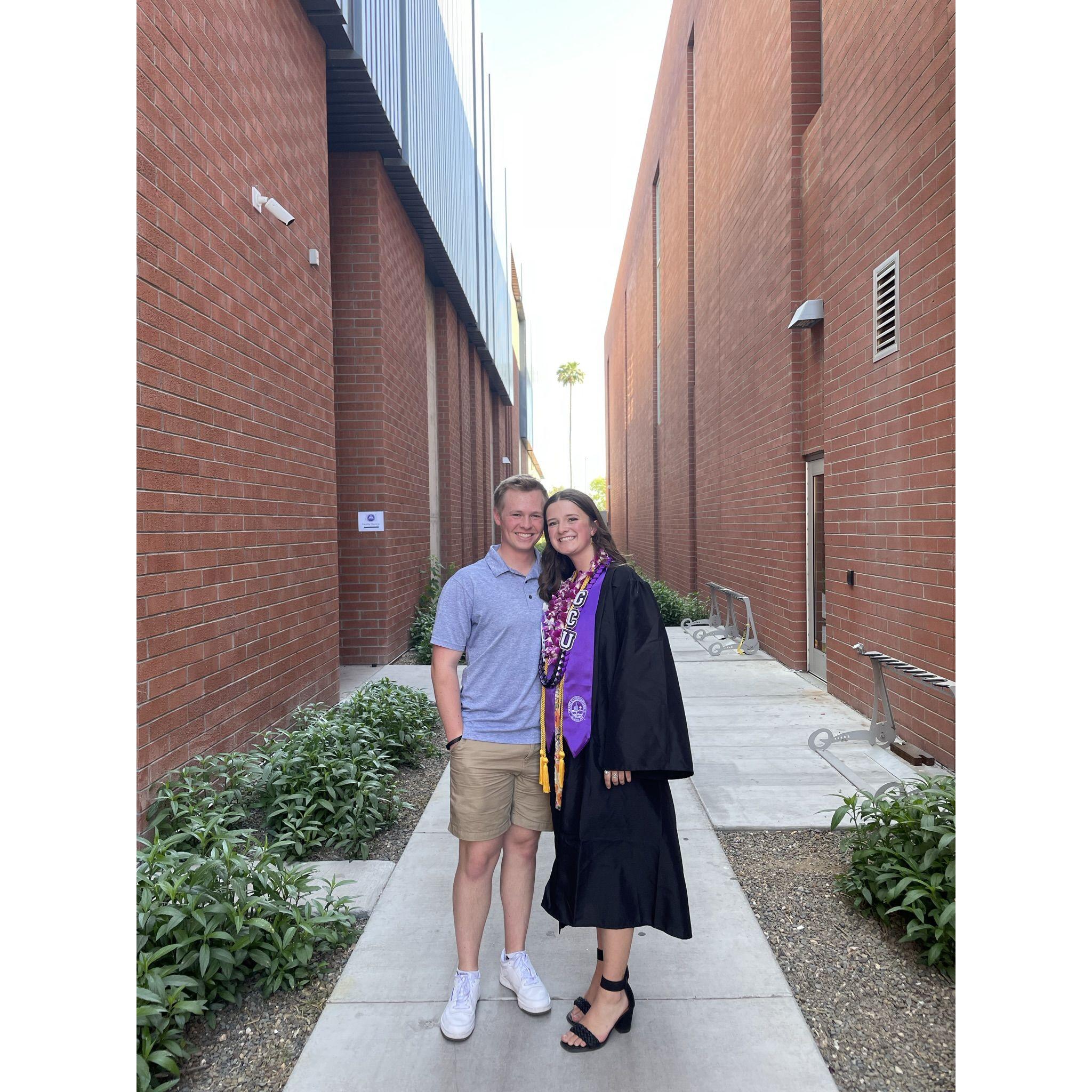 Tessa's college graduation, 2023