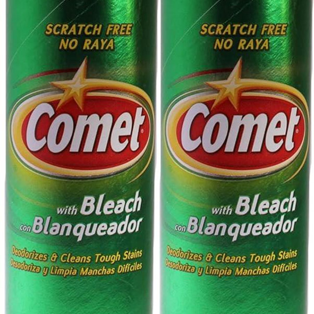 Comet Cleanser with Bleach 28 ounce, (Pack of 2)