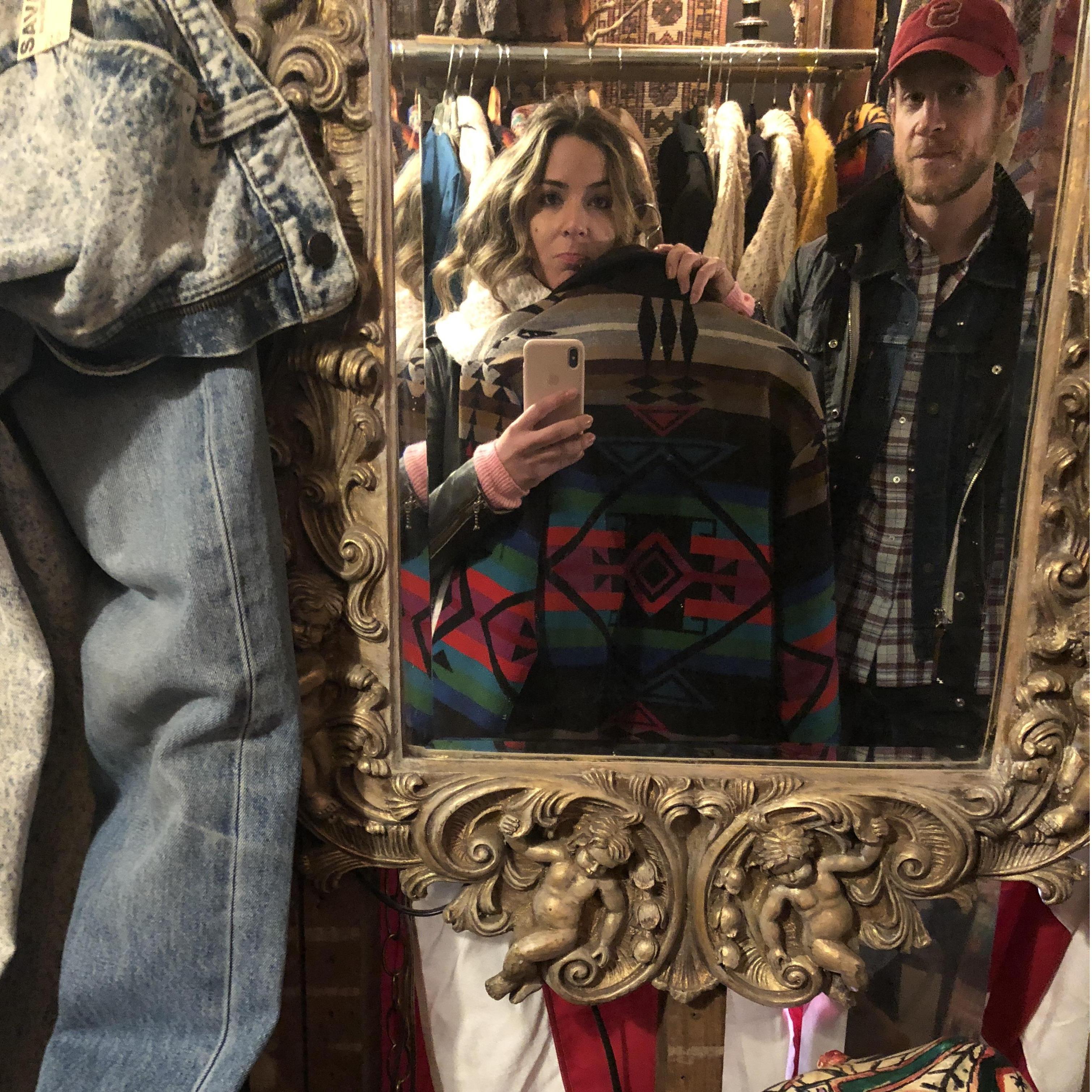 First trip together! We had the best time in Nashville, complete with a visit to their local vintage shop!