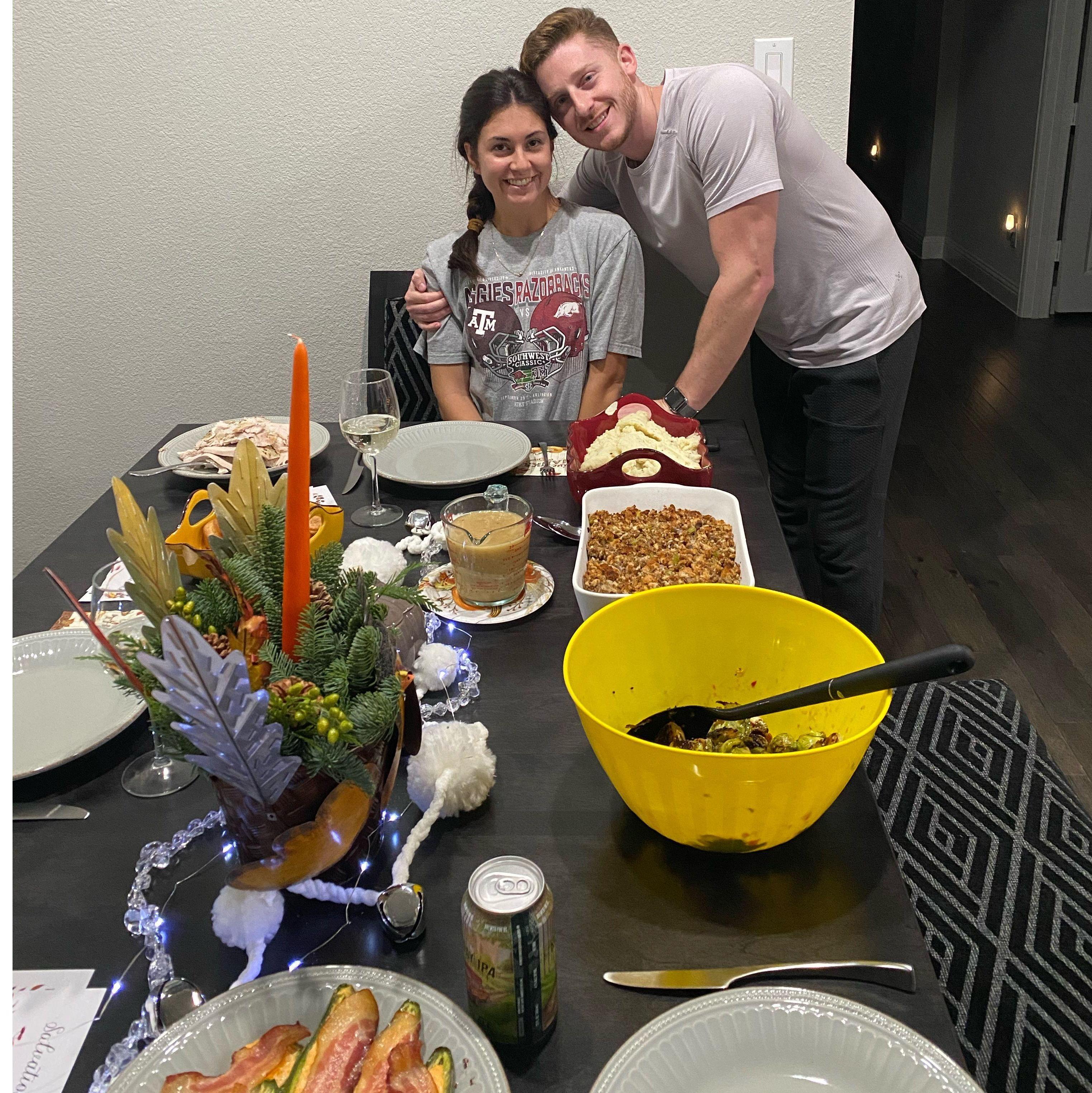 2020: Our first Thanksgiving in our home
