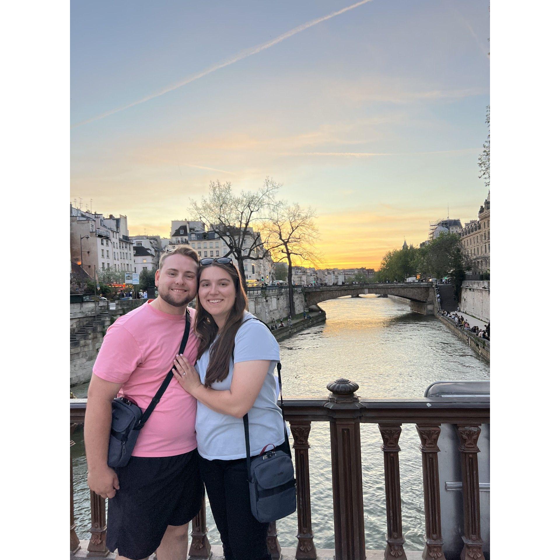 The Seine River!