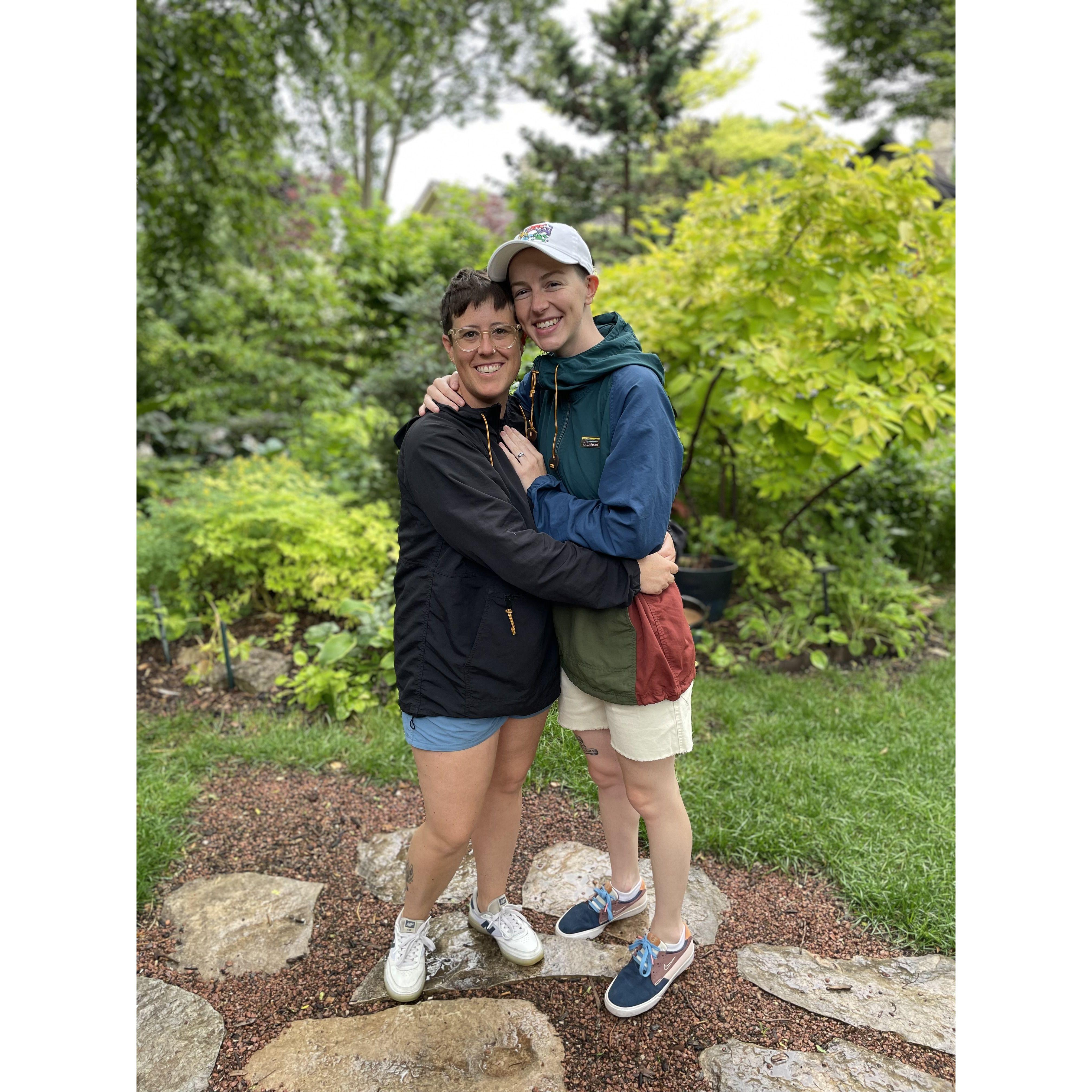 Engaged in Milwaukee!