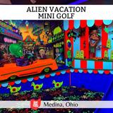 Alien Vacation Mini Golf Attraction at Castle Noel