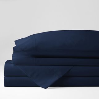 Company Cotton Percale 4-Piece Sheet Set