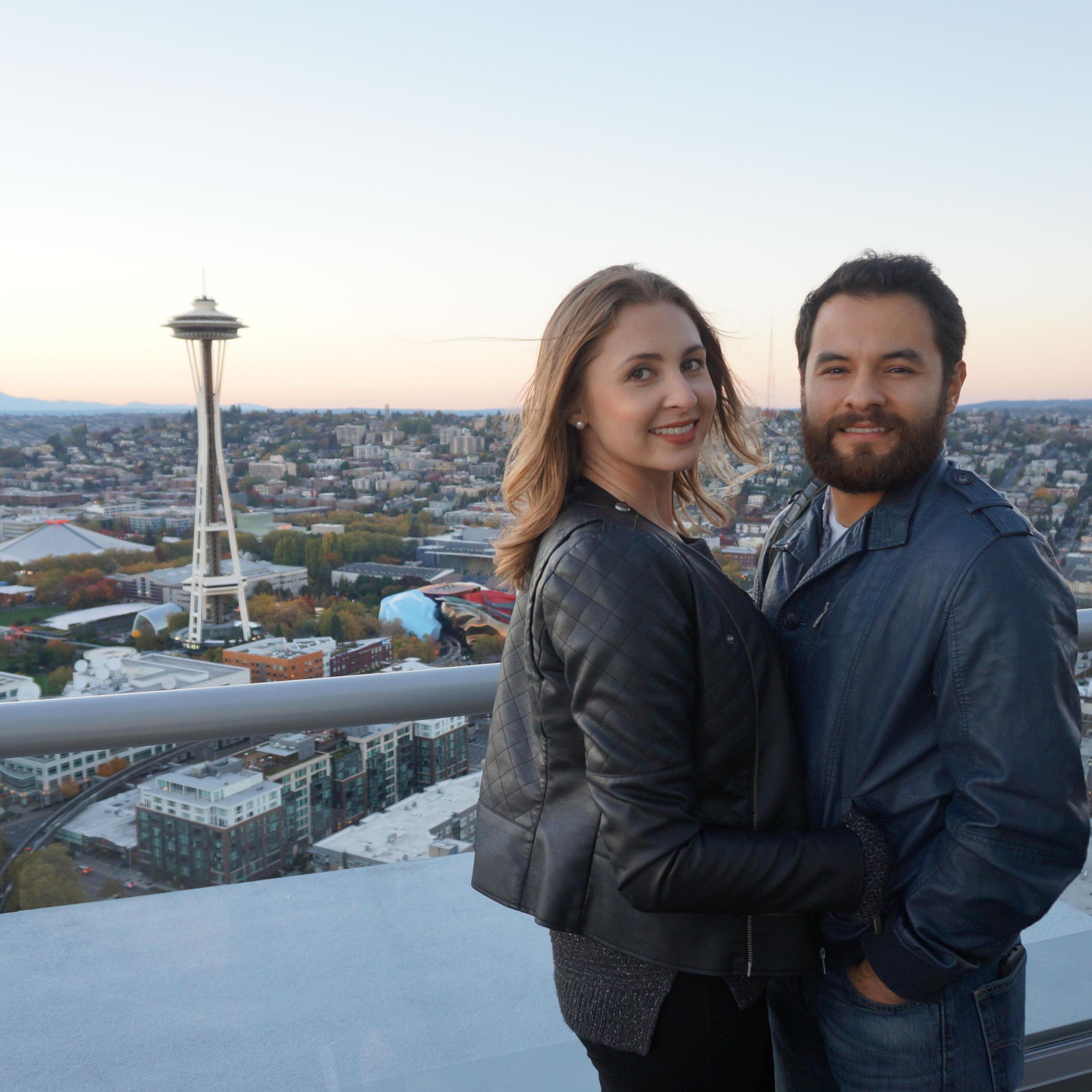 Visiting our good friends in Seattle.