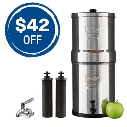 Big Berkey & Stainless Steel Spigot Bundle Sale