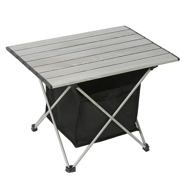ROCK CLOUD Portable Camping Table Ultralight Aluminum Camp Table with Storage Bag Folding Beach Table for Camping Hiking Backpacking Outdoor Picnic