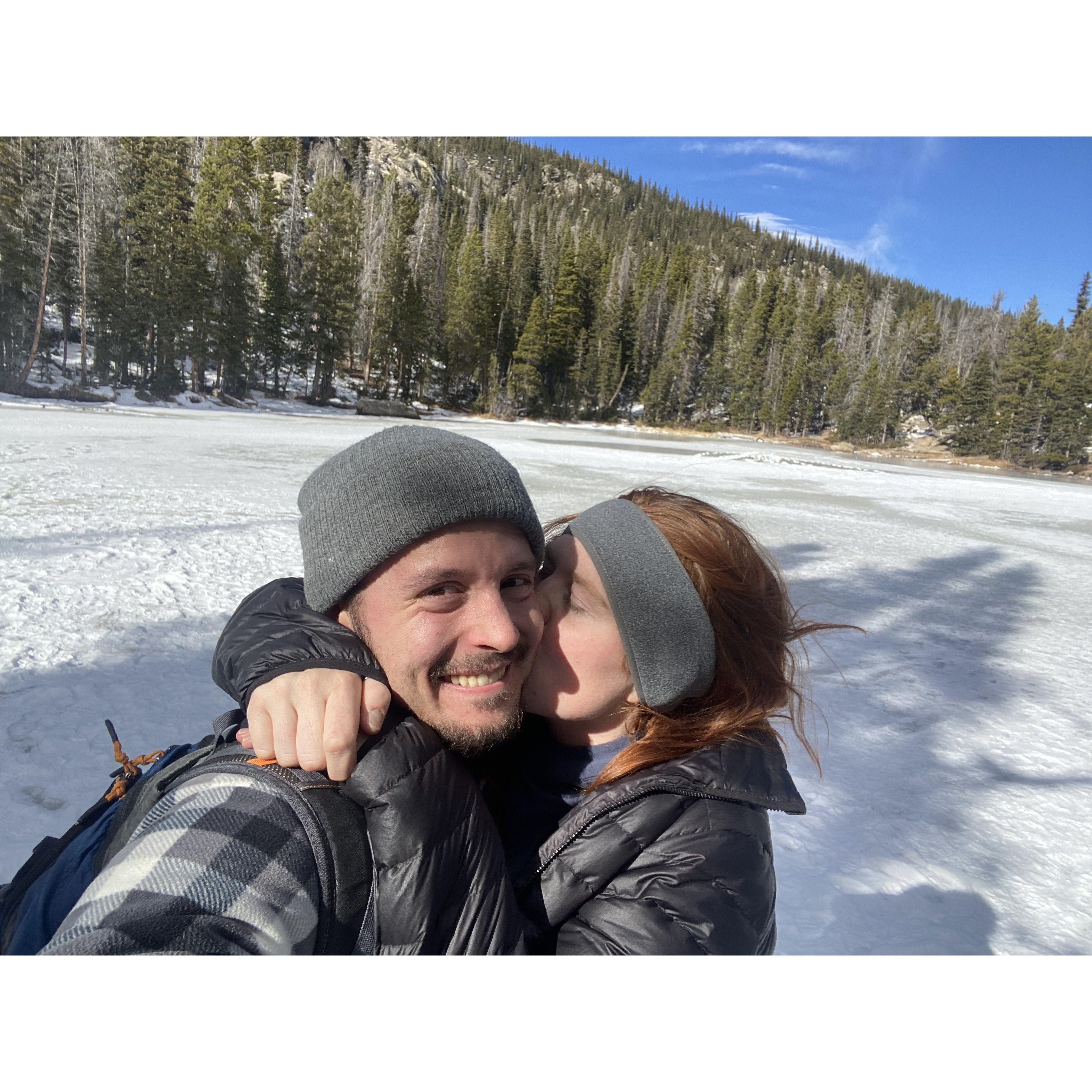 Alex took me on a surprise snow day hike!