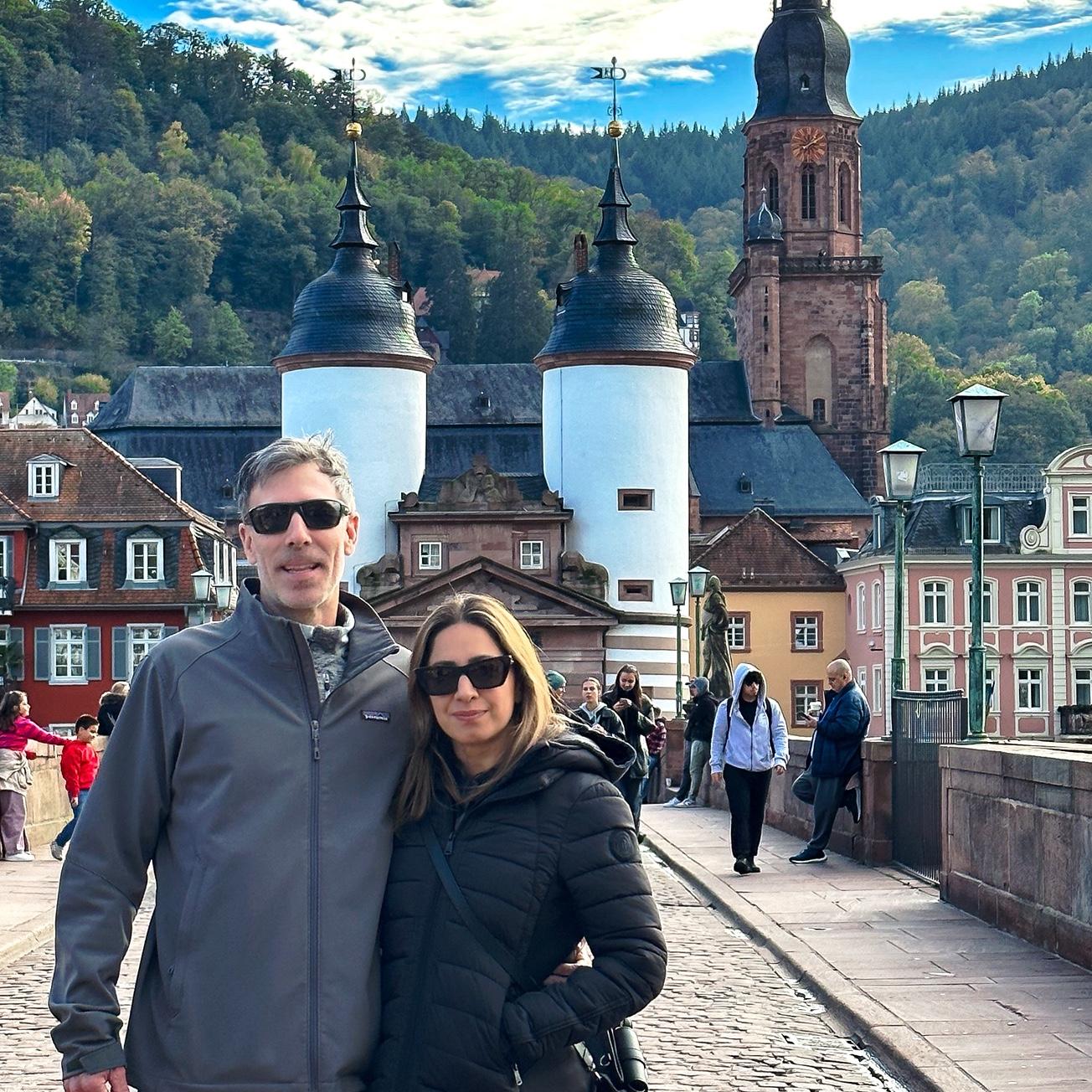 Trying to stay warm in Germany