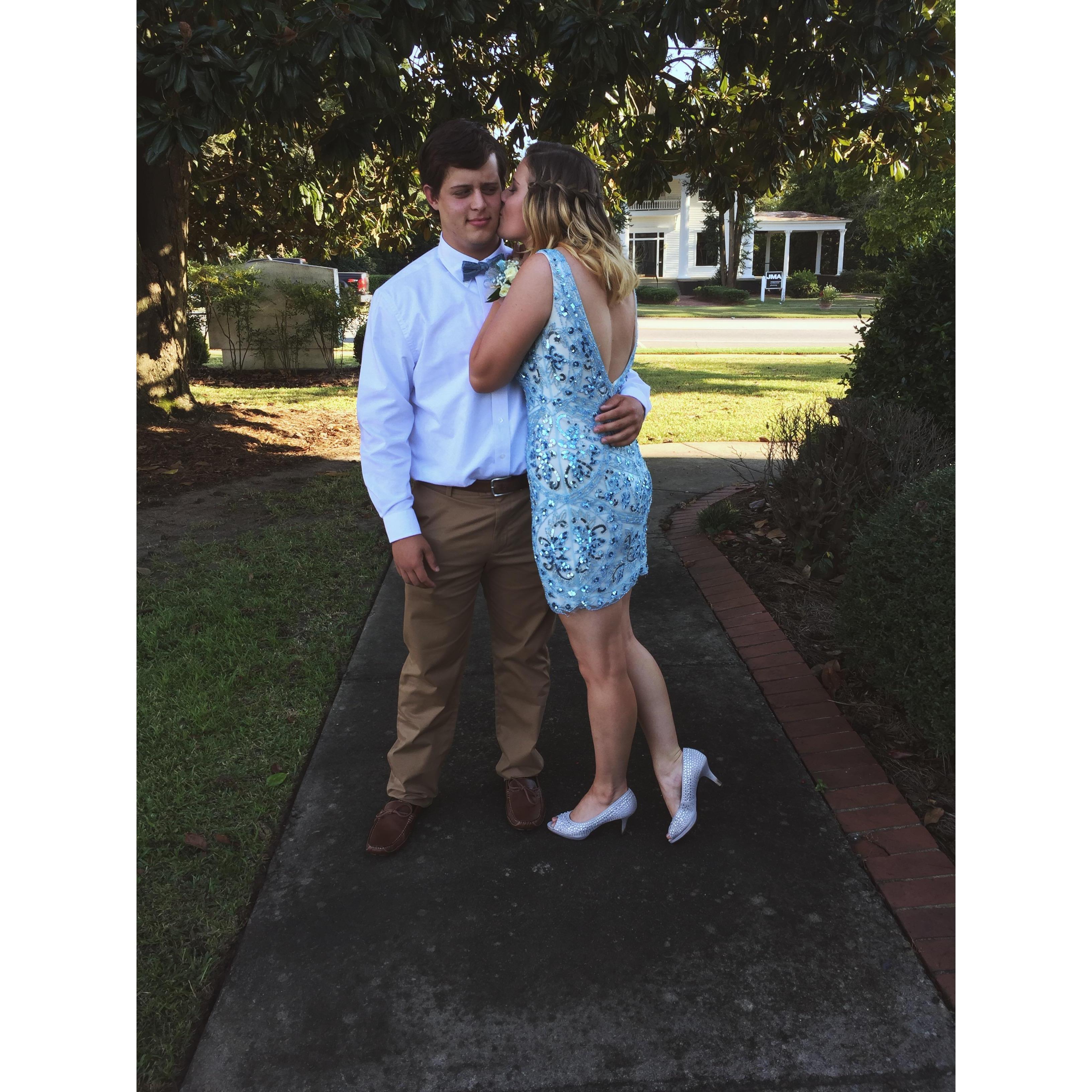 our first dance and the infamous kiss :)