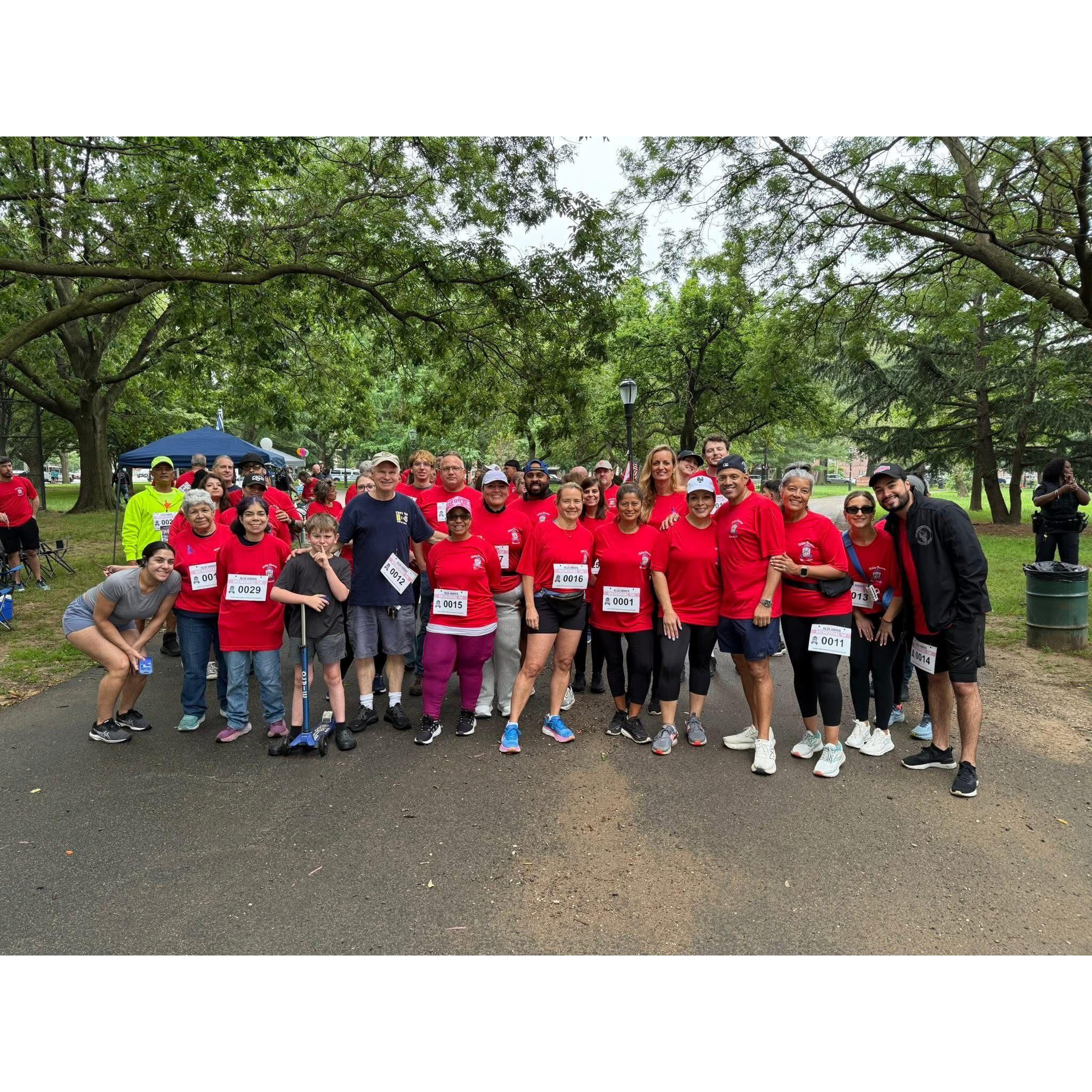 Our second annual FDNY EMT Hilda Vannata Memorial 5k - such a great project for us to embark on!