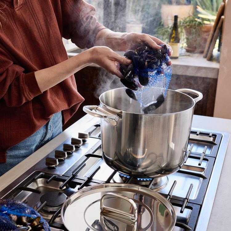 Joseph Joseph, Space Steel 10-Piece Cookware Set with Folding