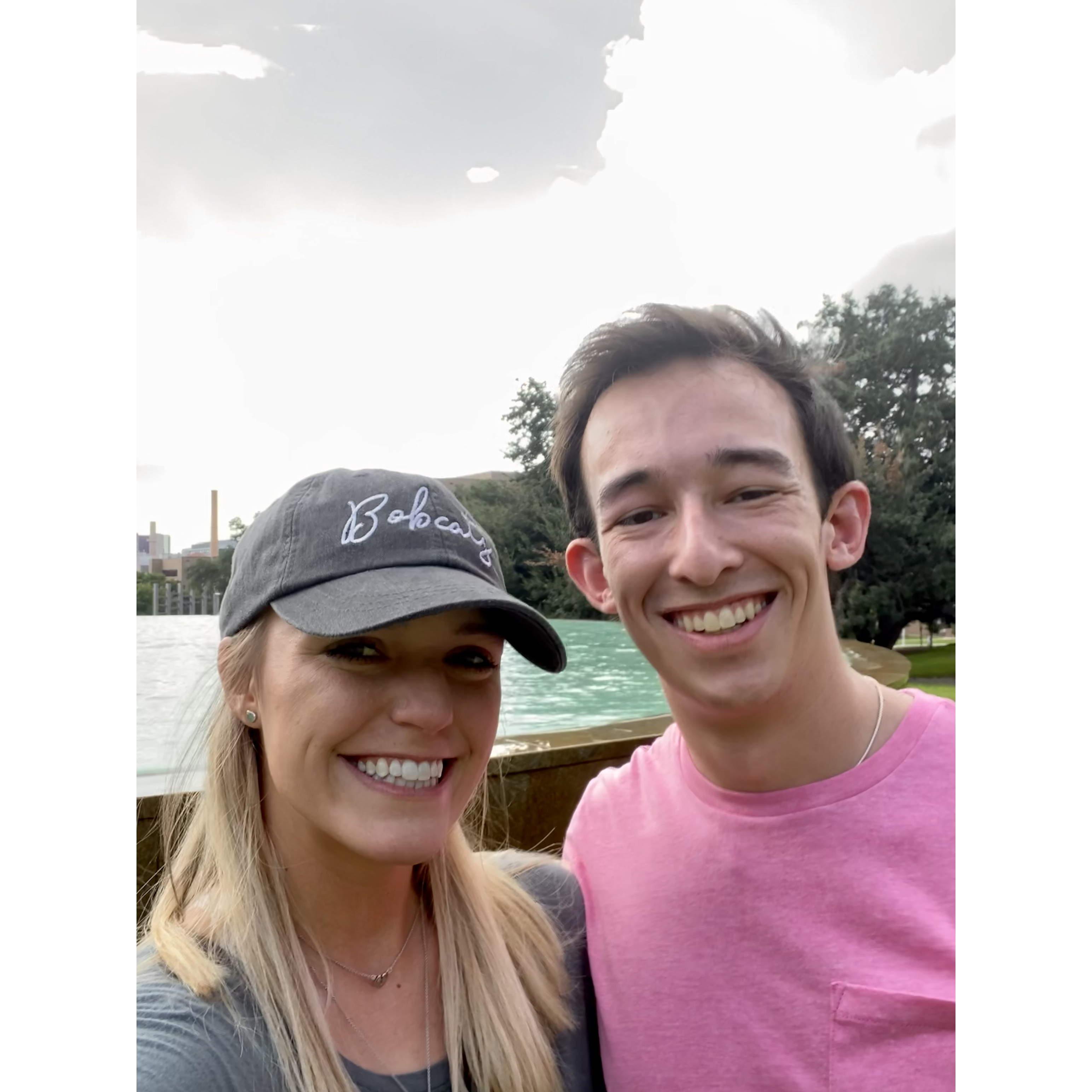 First Date at UT campus!