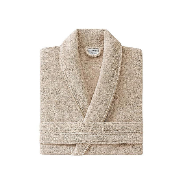Yatas Bedding Essentials Bathrobes, 100% Cotton Soft Robe, Fluffy, Warm, Absorbent, Quick Dry Mens & Womens Robe