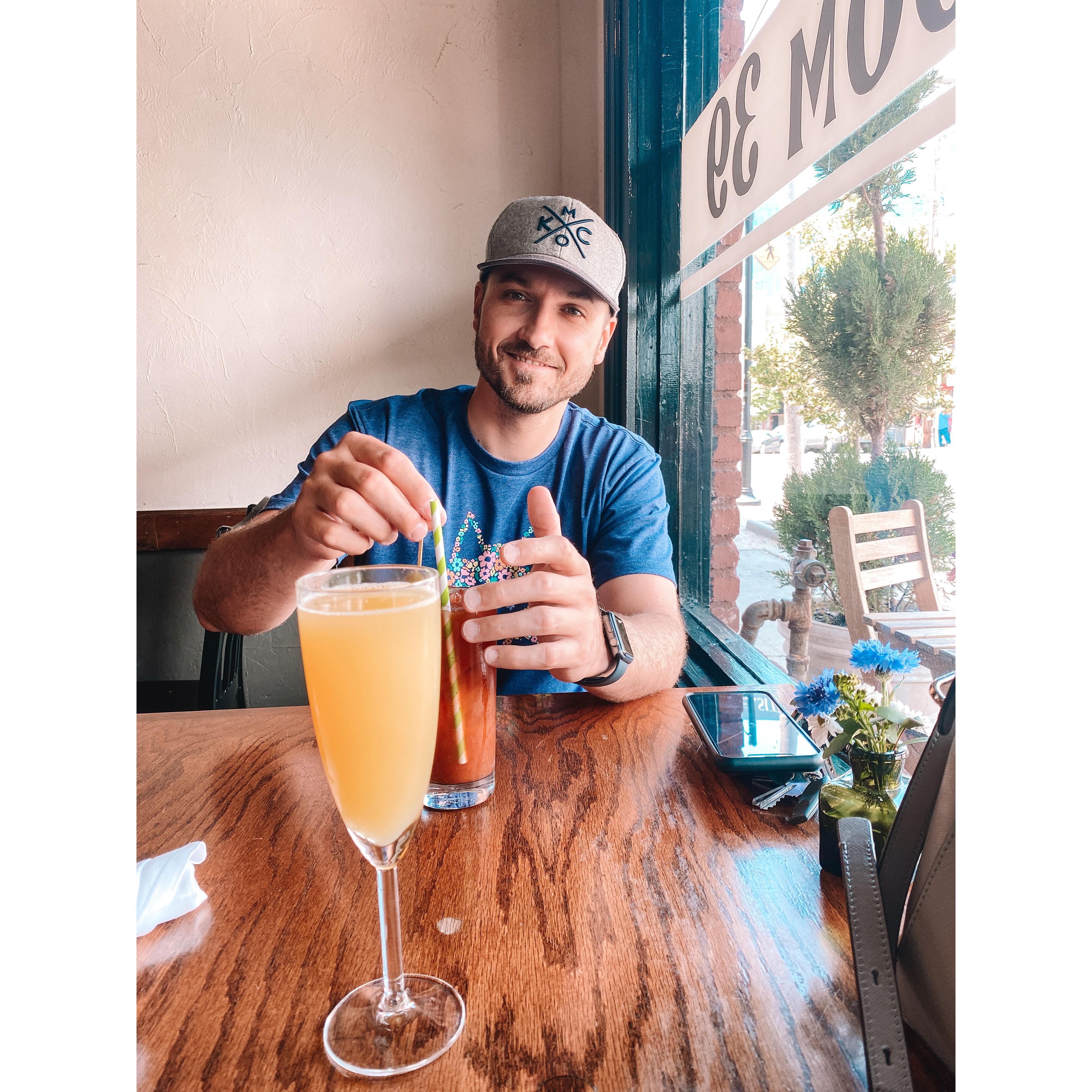Brunch at our local favorite, Room 39