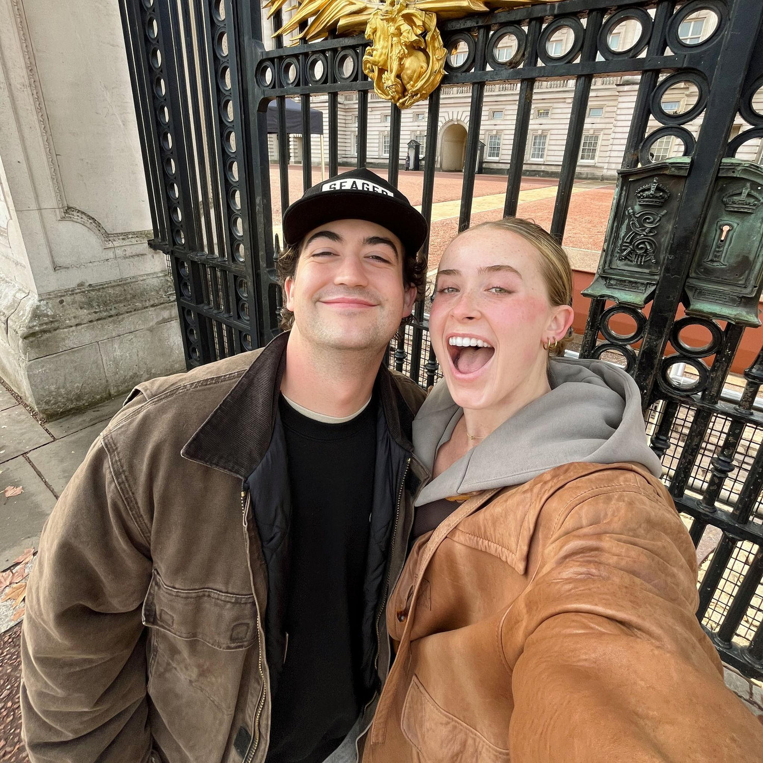 Cade's first time in another country