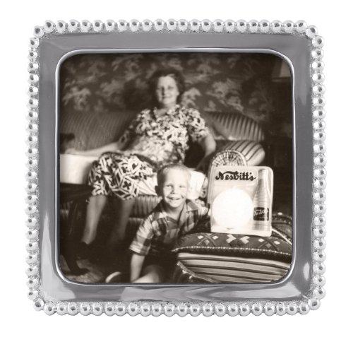Mariposa Beaded Square 5 x 5 Frame