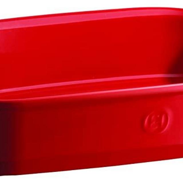 Emile Henry France Ovenware Ultime Rectangular Baking Dish, 14.2 x 9.1, Burgundy