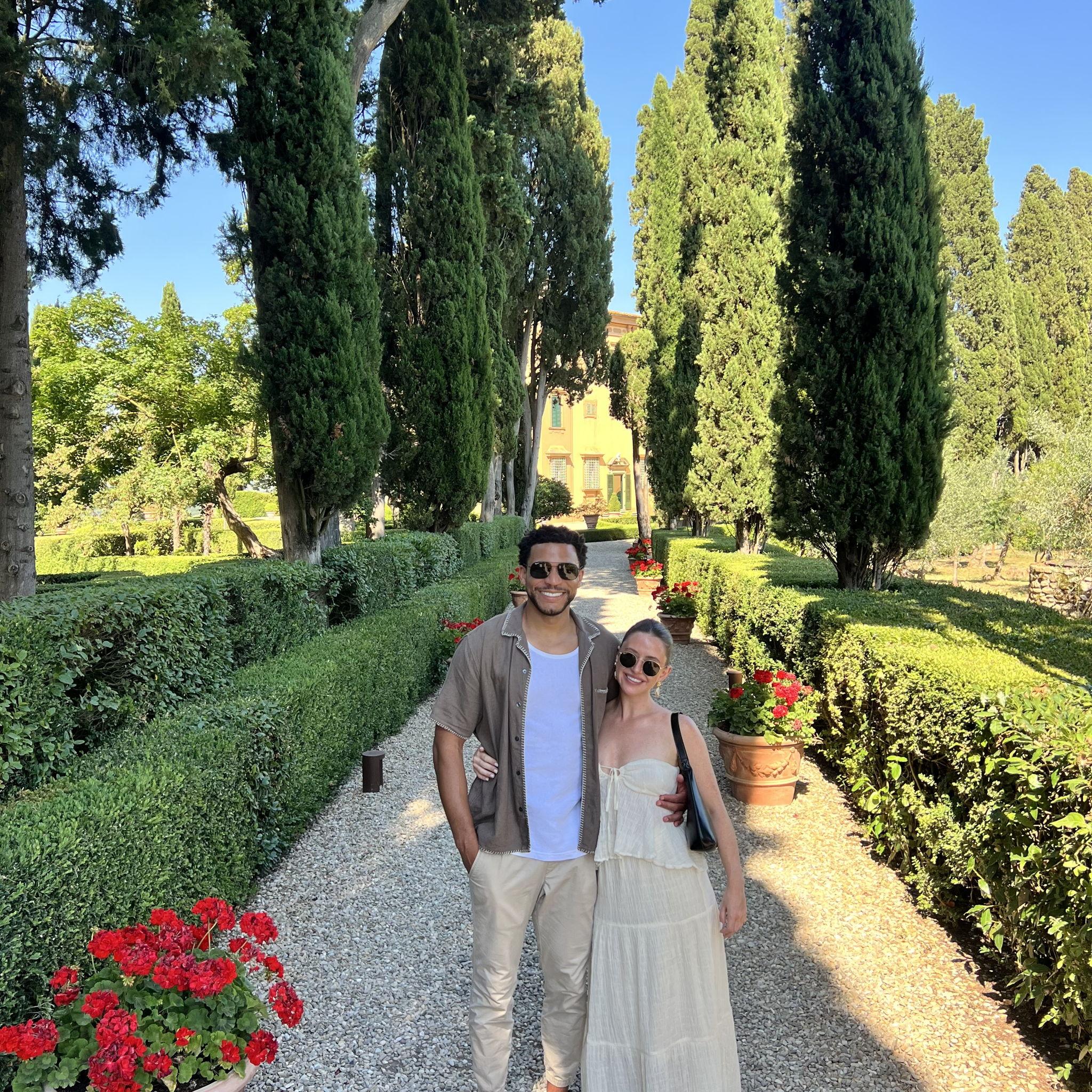 Our first European trip - the next day we got hit with a brutal & humbling case of E.Coli. We are forever bonded from that experience.