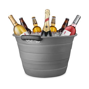 Collapsible Beverage Bin