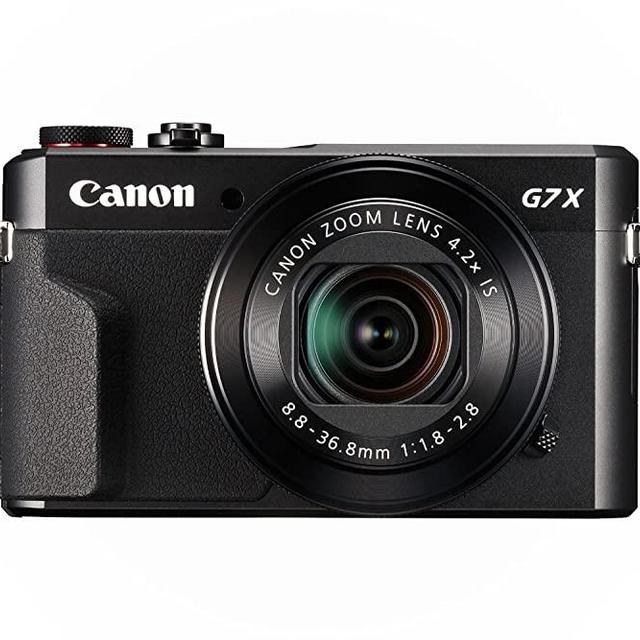 Canon PowerShot G7 X Mark II (Black) (Renewed)