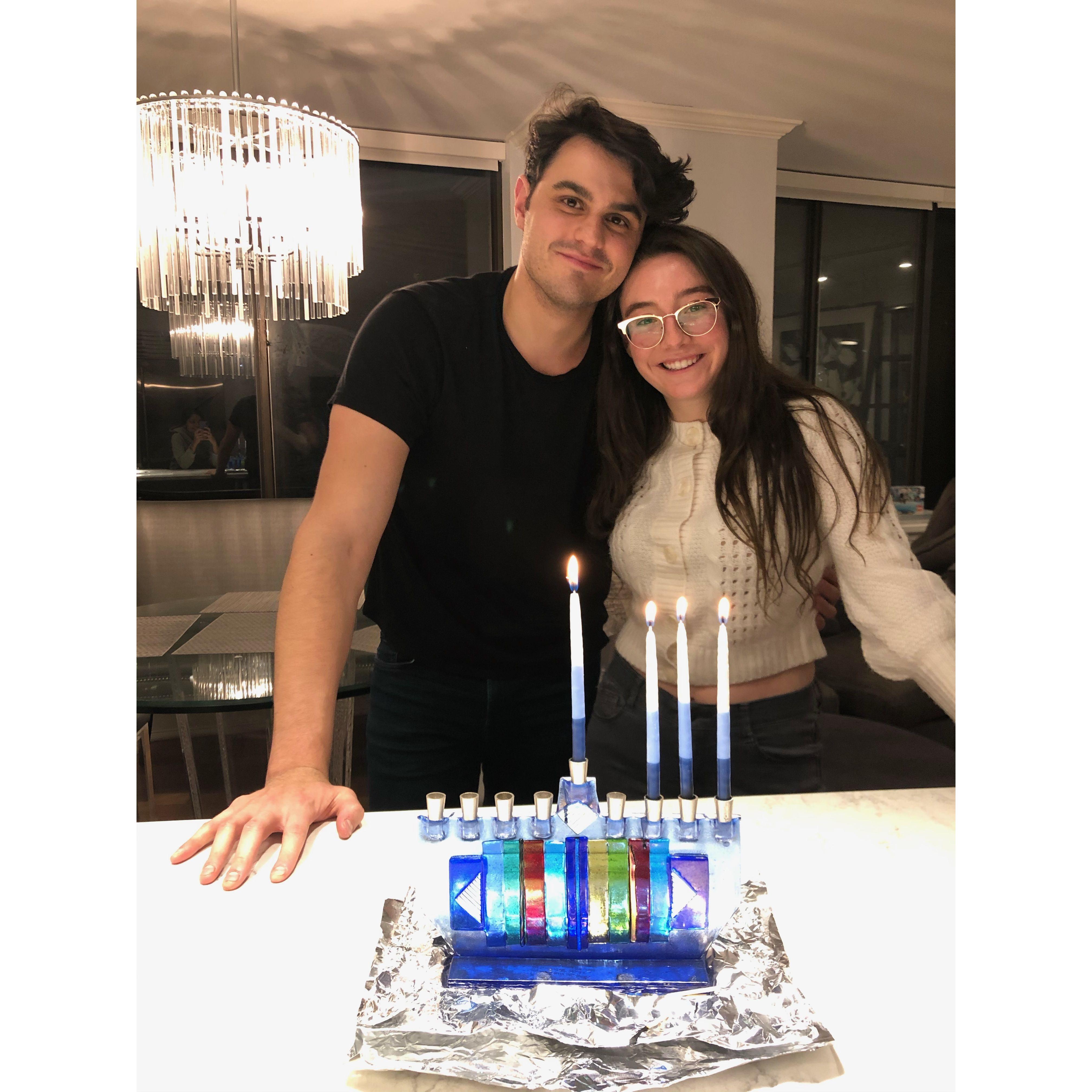 Our First Hanukkah