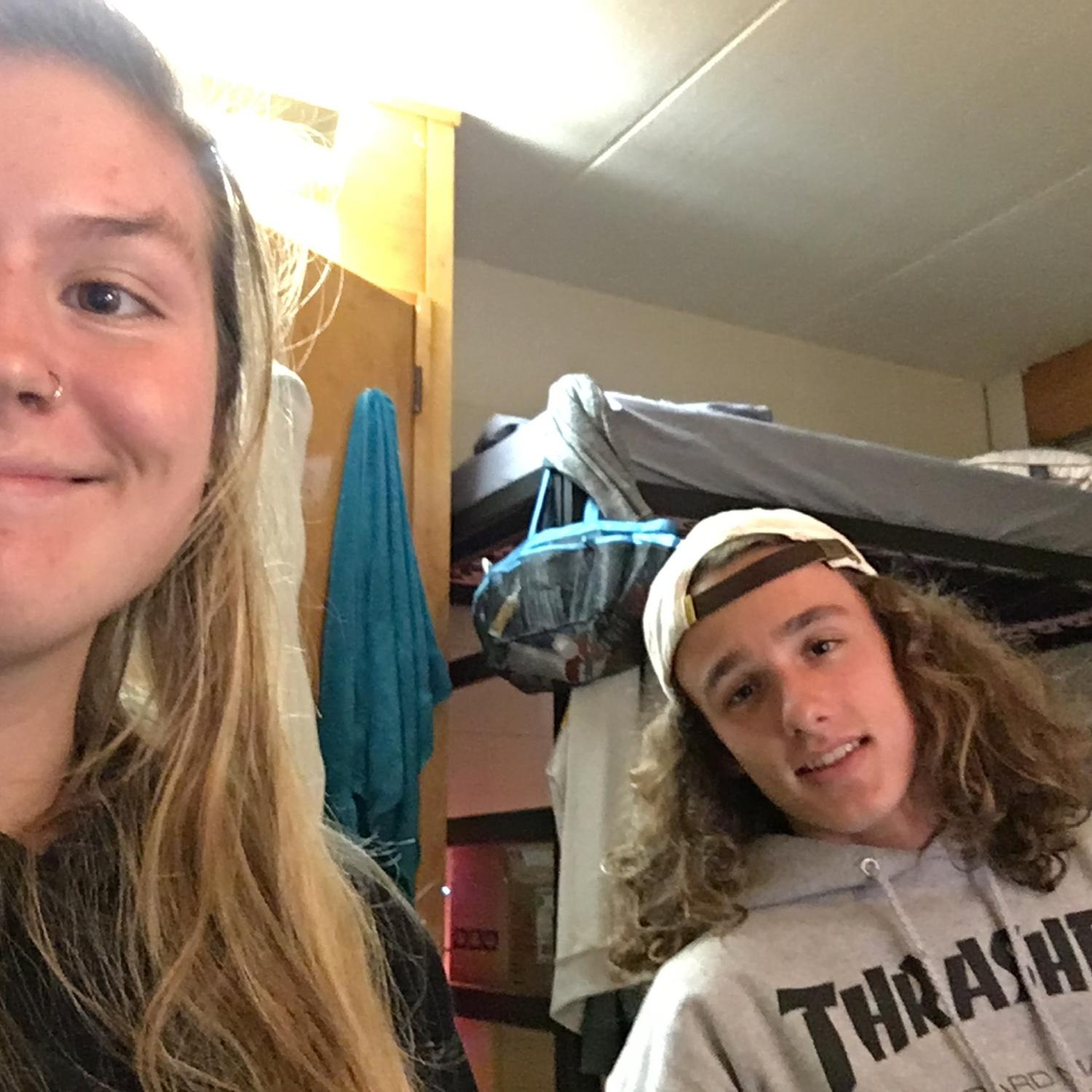 Our first picture together.