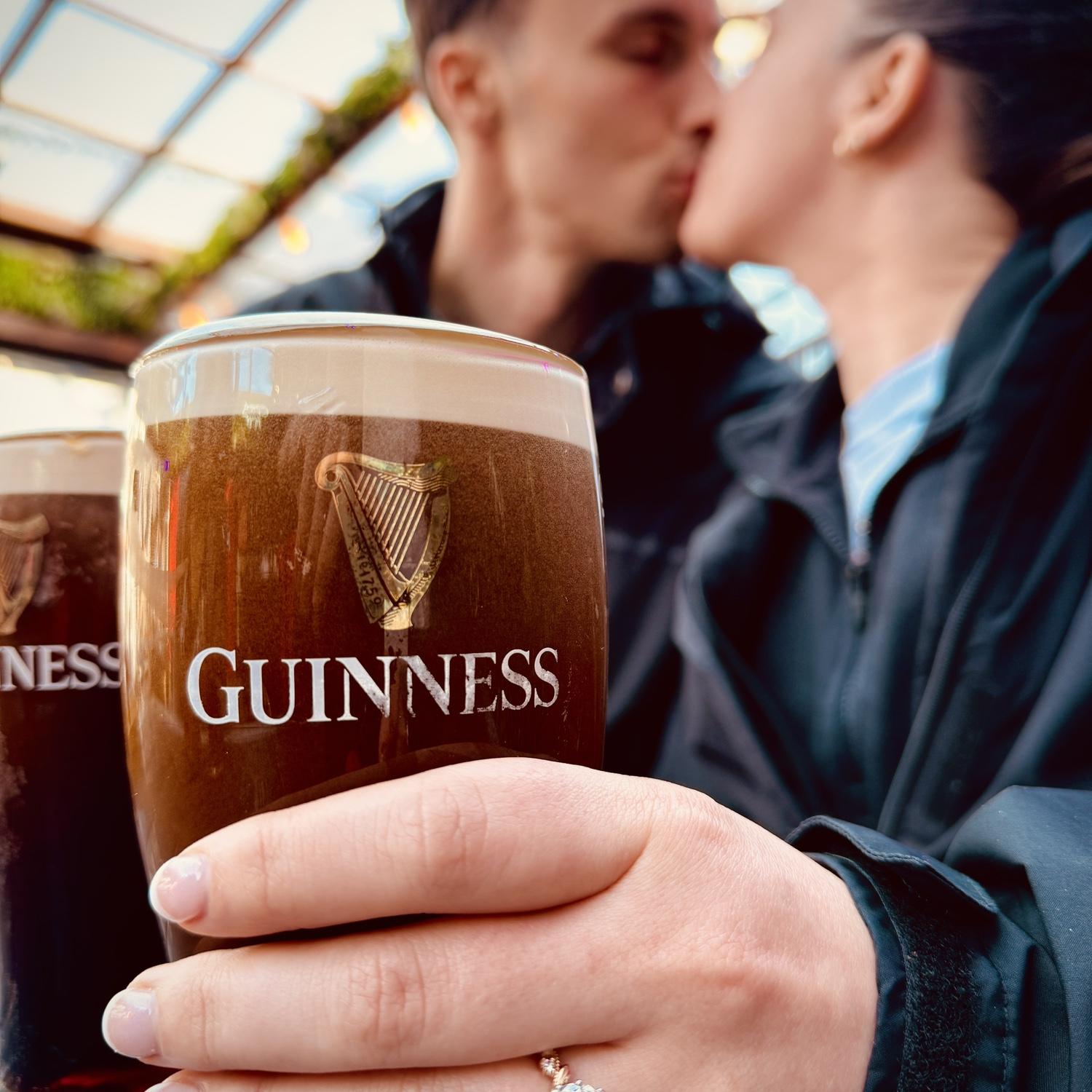 And of course we had to get a Guinness. 🤎